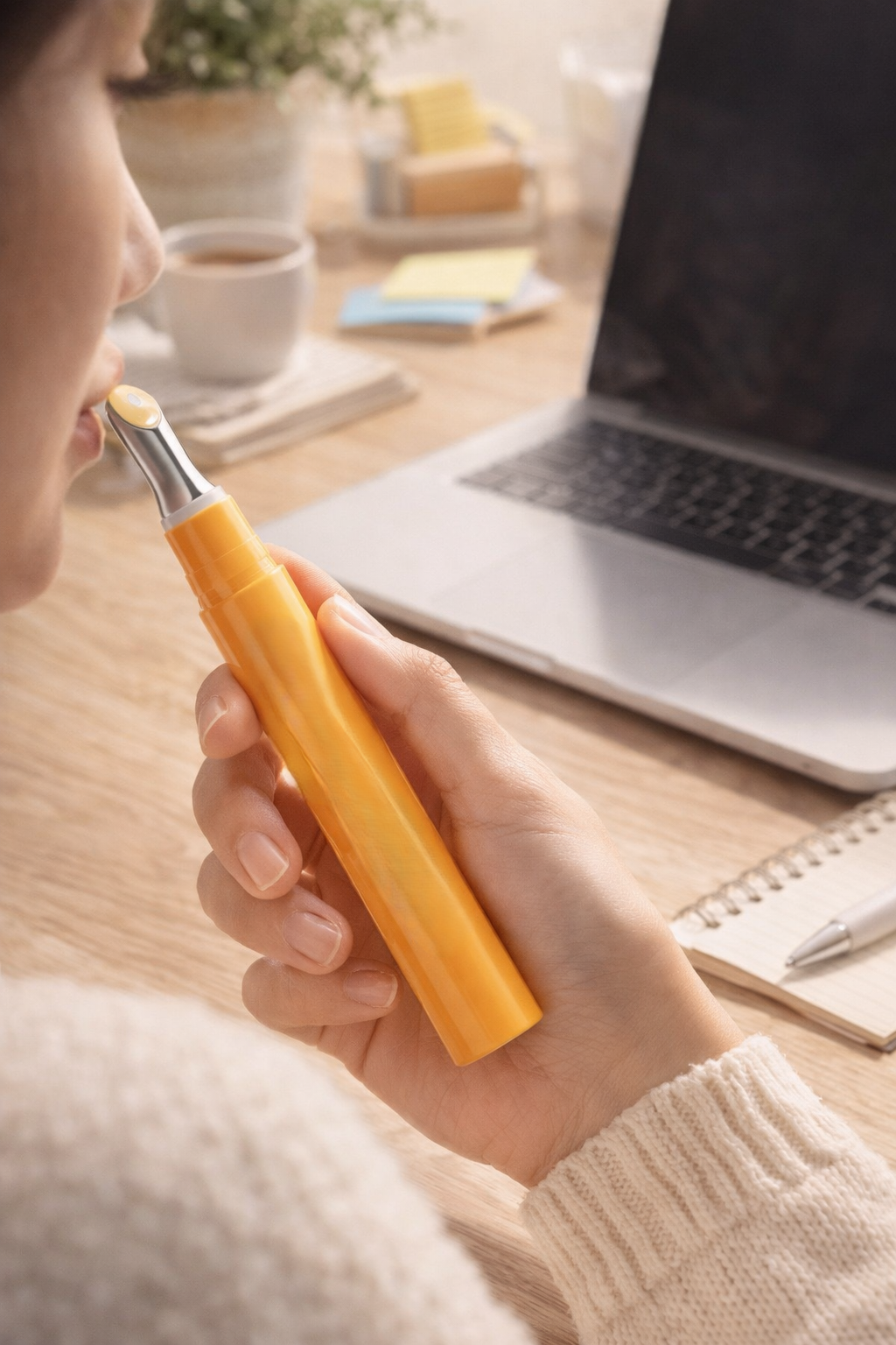 Baume à lèvres nourrissant MoonRose au miel, texture réparatrice et hydratante pour des lèvres douces et protégées.