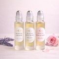 Ensemble d'huiles essentielles Rose Enchantée de MoonRose pour une routine visage naturelle à base de roses.