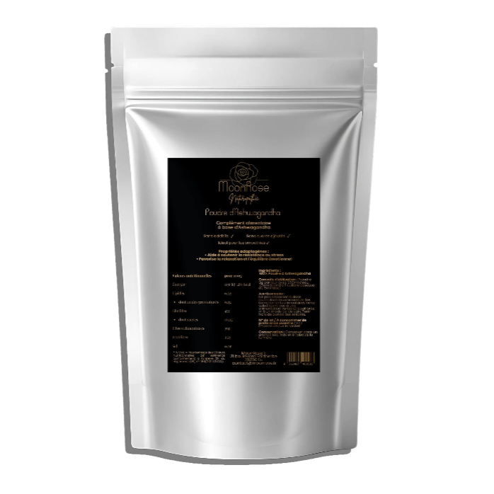 Kit Rituel Matin — Bouteille Infuseur en Verre + Poudre d’Ashwagandha Bio | Énergie & Sérénité