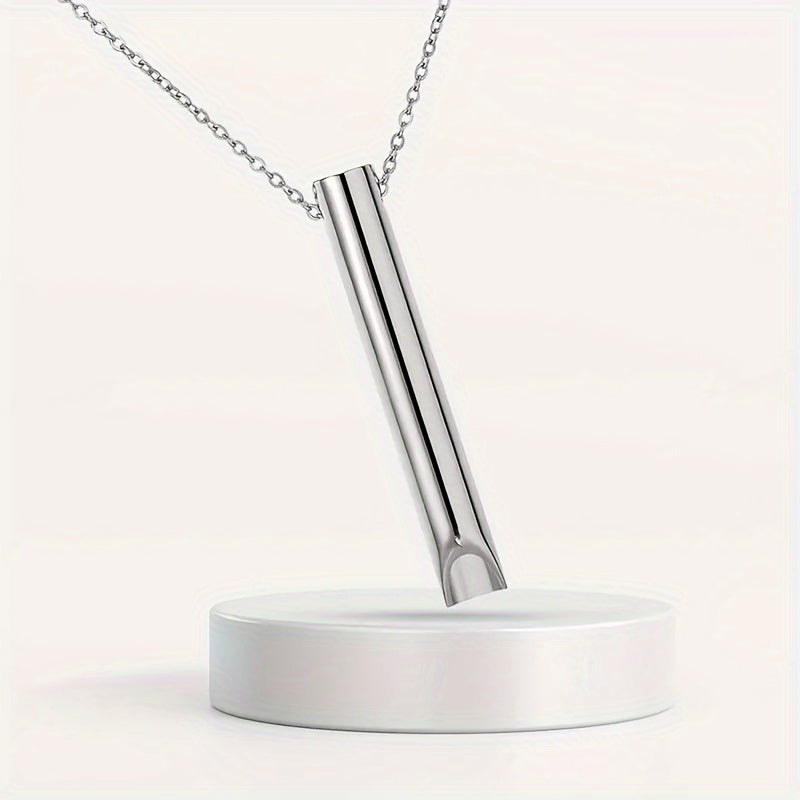 Collier anti-stress MoonRose en or avec guide de respiration pour calmer et recentrer en toute simplicité.